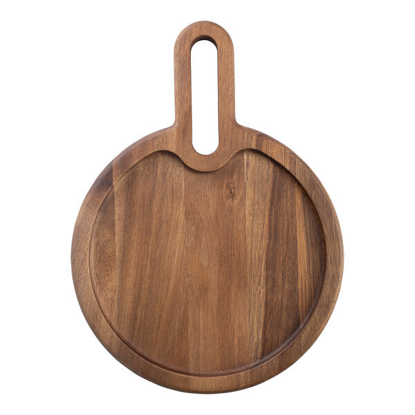 Tablecraft Acacia Collection 10" Serving Board w/ Handle – item 80811525CS