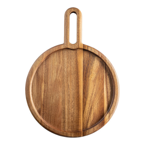 Tablecraft Acacia Collection 12" Serving Board w/ Handle – item 80811574CS