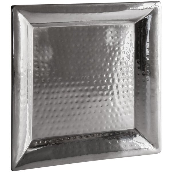 American Metalcraft" Square Stainless Serving Charger Plate – item 124HMSQ14CS