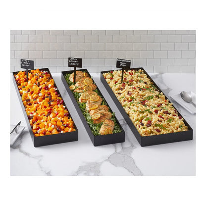 American Metalcraft Twilight 29 3/4" x 6 1/8" Serving Tray – item 124MTB296CS image 2