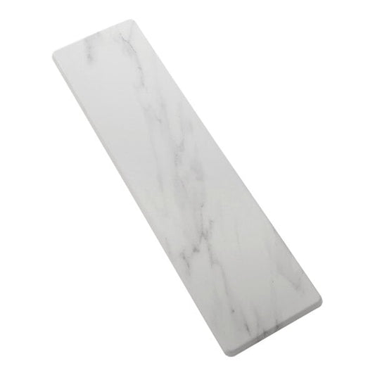 American Metalcraft 31 1/2" x 8 3/4" White Serving Platter – item 124MW32CS