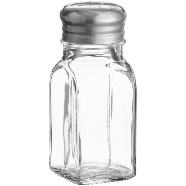 oz. Glass-Paneled Salt & Pepper Shaker – item 124PNS24CS