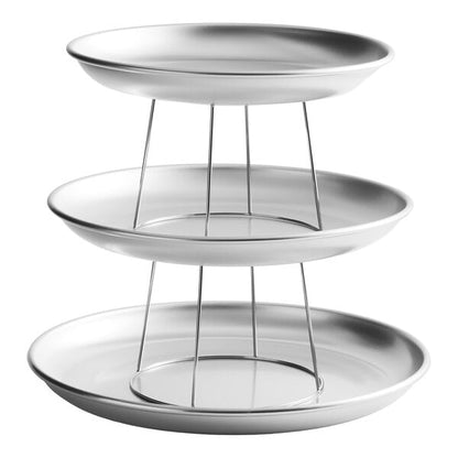 Choice 3-Tier Seafood Tower Set w/ Large Serving Tray – item 1763TIERLKIT