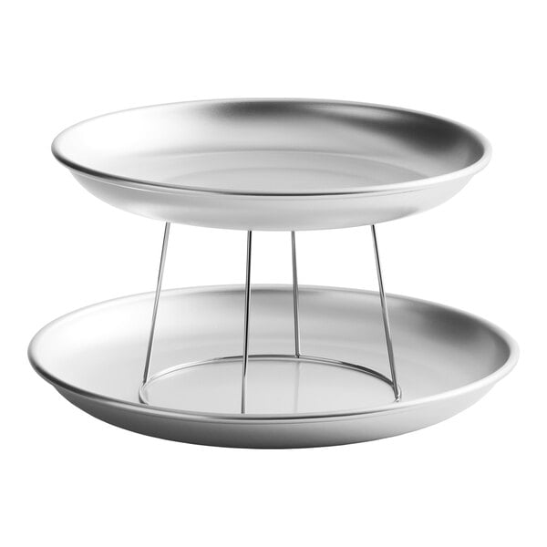 Choice 2-Tier Seafood Tower Set w/ Large Serving Tray – item 1762TIERLKIT