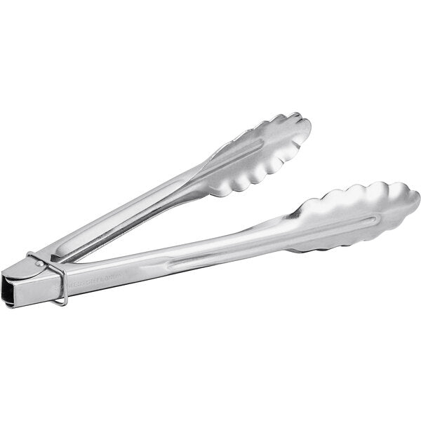 Choice 9 3/4" Heavy-Duty Utility Tongs – item 407THD9CS