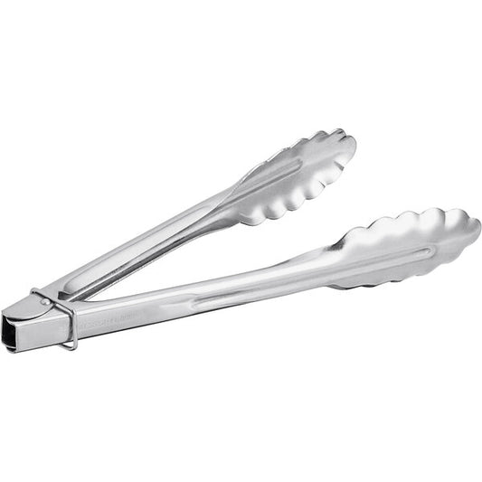 Choice 9 3/4" Heavy-Duty Utility Tongs – item 407THD9CS