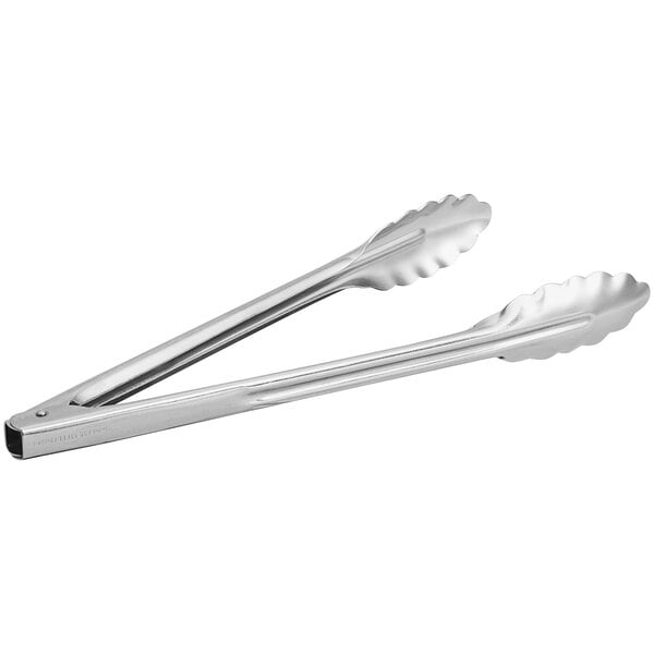 Choice 12" Extra Heavy-Duty Utility Tongs – item 999TXHD12