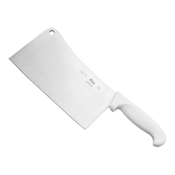Choice 10" Cleaver w/ White Handle – item 220KWCLVR10