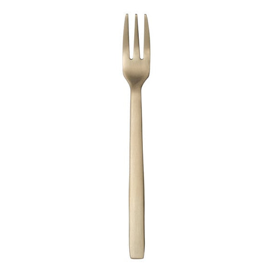 Libbey Elexa Satin OR 5 1/4" Gold Heavy Cocktail Fork – item 959763029