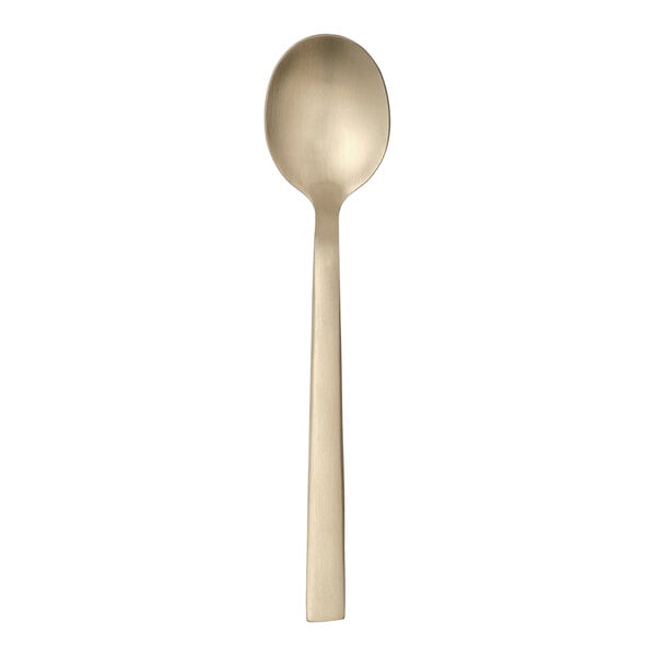 Libbey Elexa Satin OR 6 1/8" Gold Heavy Teaspoon – item 959763001
