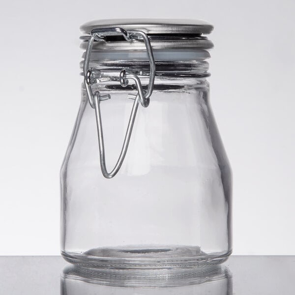 Tablecraft 3.5 oz. Resealable Salt & Pepper Shaker Jar – item 808H3SPCS