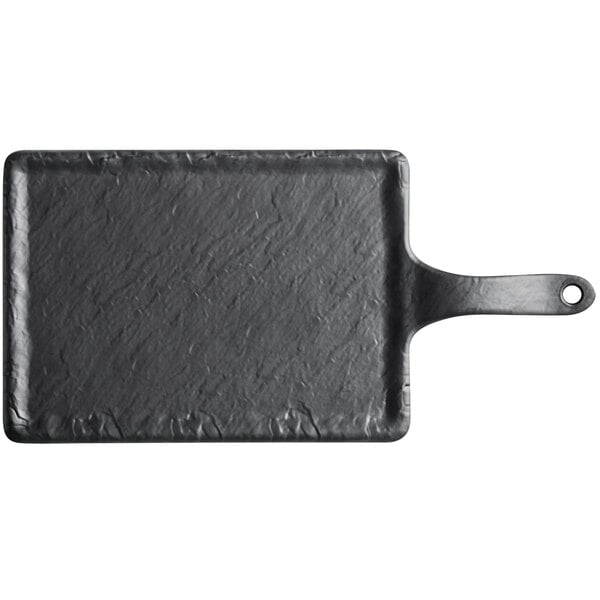 Tablecraft Frostone 9 3/4" x 7" Faux Slate Cutting Board – item 808MSP3618CS image 2