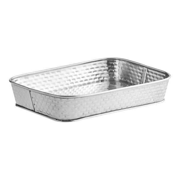 Tablecraft Brickhouse 9 3/4" x 6 3/4" Serving Platter – item 808GPSS90CS
