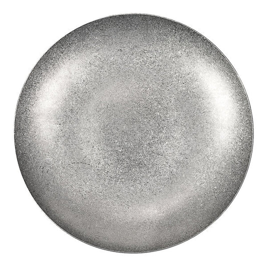 10 Strawberry Street Moab 5" Stainless Coupe Serving Plate – item 850MOABTBCP