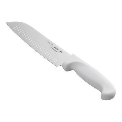 Choice 7" Santoku Knife w/ Granton Edge & Handle – item 220KWSANTKU7