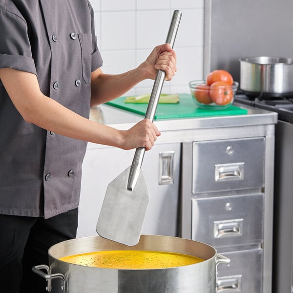 Fourte 30" Stainless Steel Mixing Paddle – item 483PDLSLD30 image 2