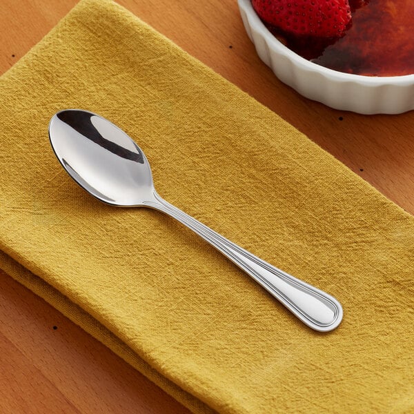 Acopa Edgewood 6" Heavy Teaspoon – item 267320001E image 2