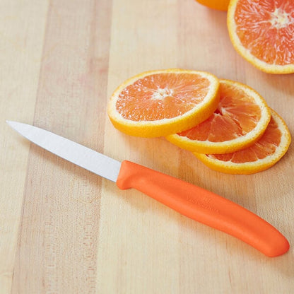 Victorinox Paring Knife w/ Tangerine Orange Handle – item 35367606OR image 2
