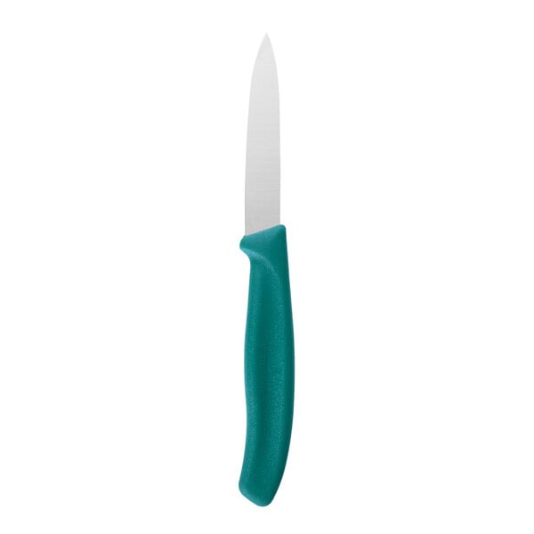 Victorinox 6.7604.C1 3 Paring Knife w/ Kale Green Handle – item 35367606GR