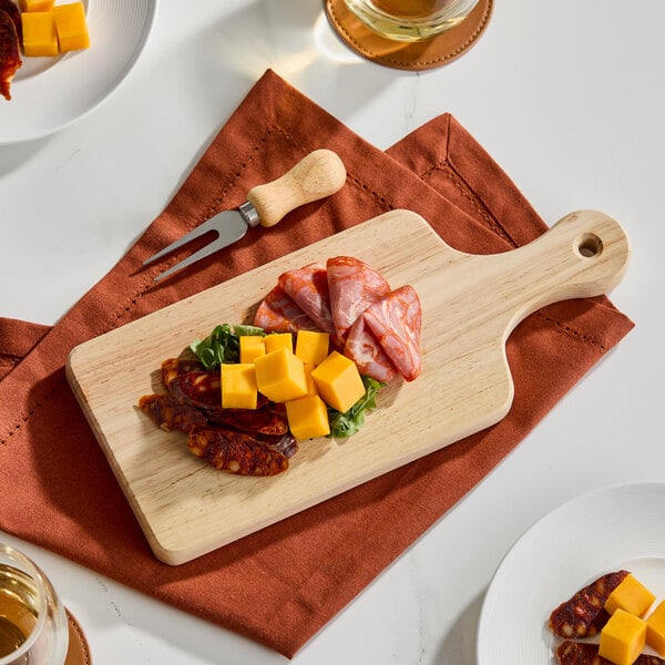Choice 9" x 5 1/2" Serving / Cutting Board w/ Handle – item 164BB135
