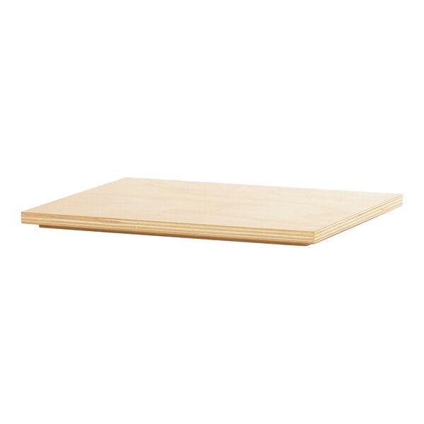 Cal-Mil Logan 12" x 10" x 3/4" Birch Wood Flat Serving Tray – item 211L101293