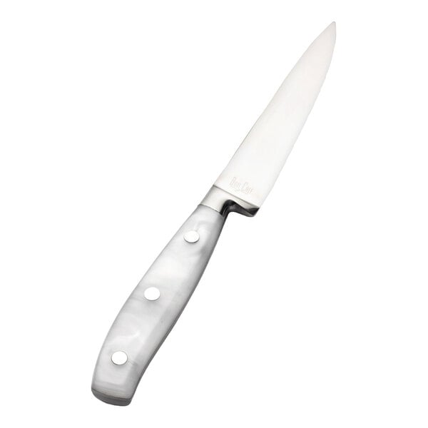 Bon Chef Modena 9 1/2" Steak Knife w/ White Acrylic Handle – item 201S950WHT