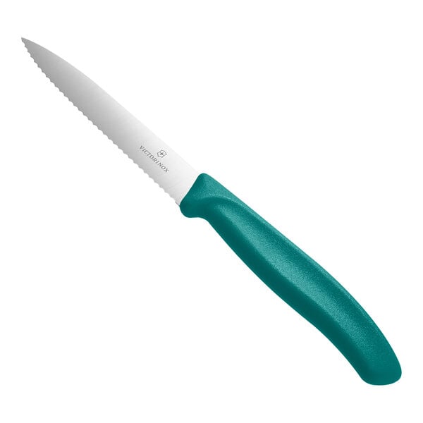 Victorinox 6.7734.C1 Paring Knife w/ Kale Green Handle – item 35367736L4GR