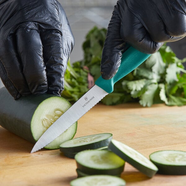 Victorinox 6.7734.C1 Paring Knife w/ Kale Green Handle – item 35367736L4GR image 2