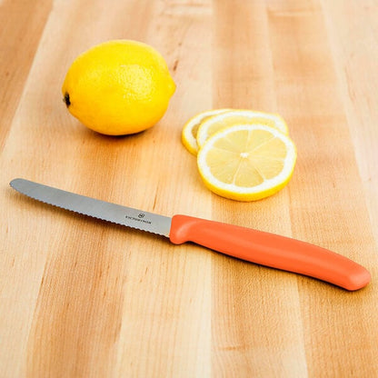 Victorino Utility Knife w/ Tangerine Orange Handle 6.7839.C1 – item 35367836OR image 2