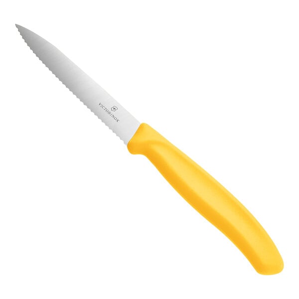 Victorinox 6.7738.C1 Paring Knife w/ Lemon Yellow Handle – item 35367736L8YE