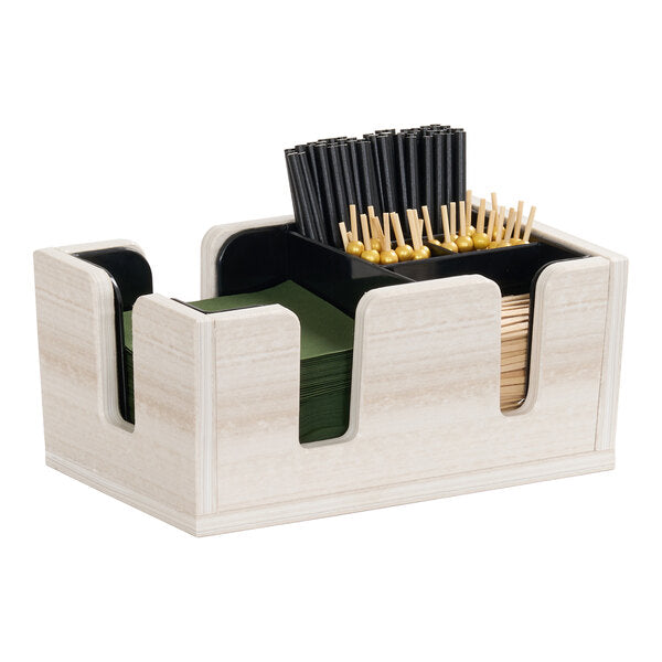 10 3/4" x 7" Coastal HDPE Bar Organizer / Condiment Caddy – item 211V9141349 image 2