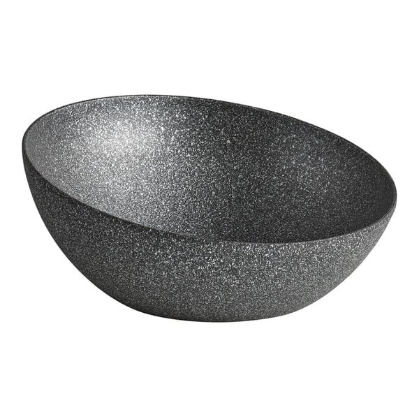 APS Frostfire 64.25 oz. Dark Gray Cast Aluminum Serving Bowl – item 959APS30015