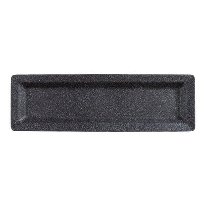 APS Frostfire 20 7/8" x 6 3/8" Dark Serving Tray - GN 2/4 – item 959APS30502 image 2