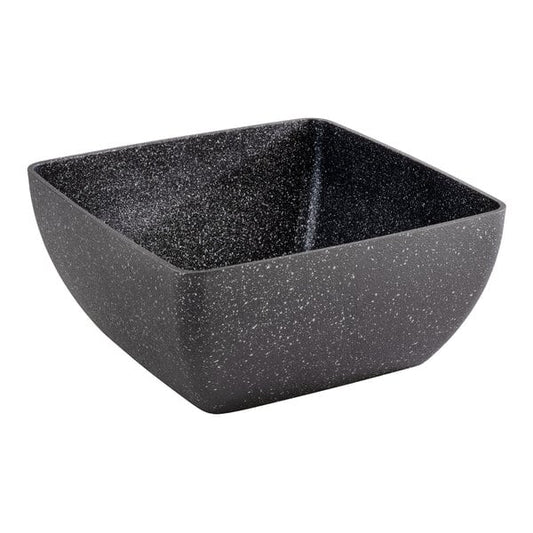 APS Frostfire 128.5 oz. Square Dark Gray Cast Serving Bowl – item 959APS30504