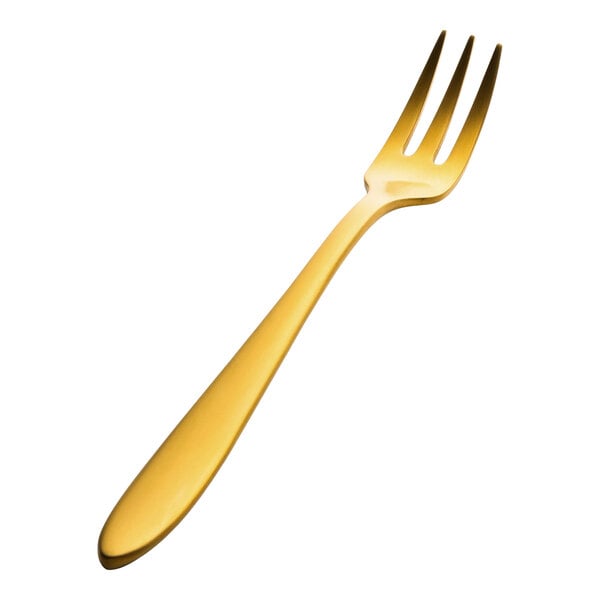 Bon Chef Luce 5 13/16" Matte Oyster / Cocktail Fork – item 201S4408GM