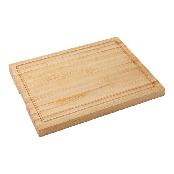 American Metalcraft Lyselle 24" x 18" Maple Cutting Board – item 124LCB24
