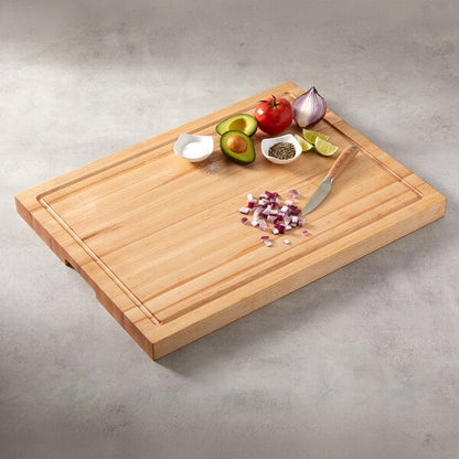 American Metalcraft Lyselle 24" x 18" Maple Cutting Board – item 124LCB24 image 2