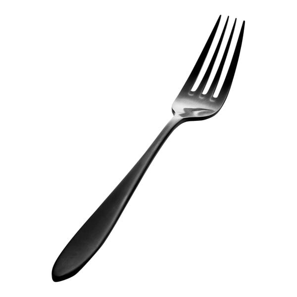 Bon Chef Luce 8 1/8" Matte Black Dinner Fork – item 201S4405BM