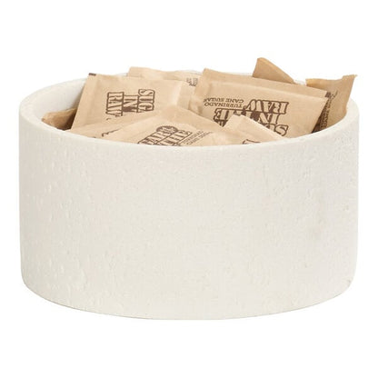 Cal-Mil" x 3" Ivory Round Resin Short Condiment Organizer – item 2112843103 image 2