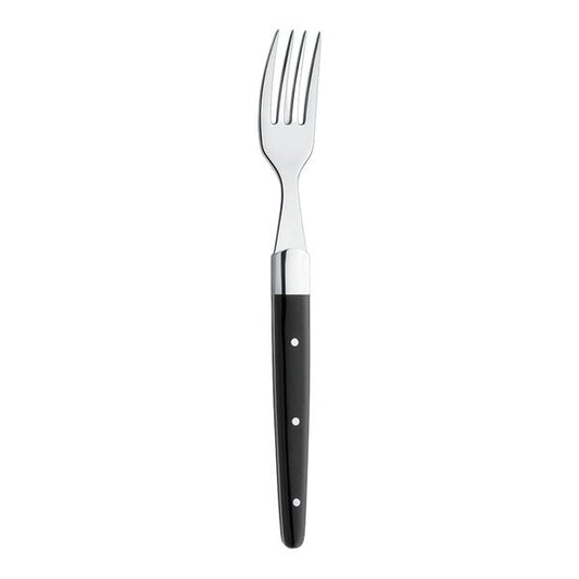 Amefa Royal 8 1/4" Heavy Dinner Fork w/ Black ABS Handle – item 548252320A