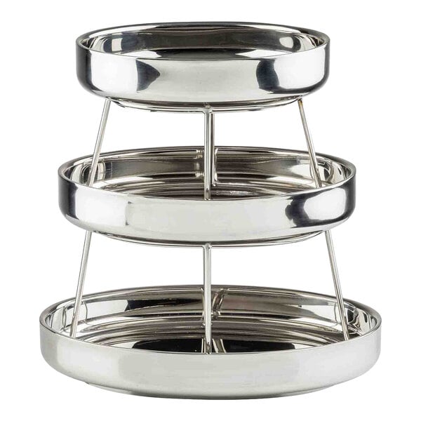 Tablecraft 14" 3-Tier Double-Walled Seafood Serving Tray – item 80812915 image 2