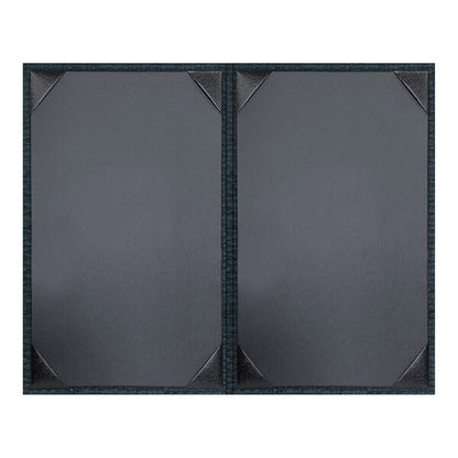 H. Risch, Inc. Rattan 8 1/2" x 14" Customizable Menu Cover – item 7591RTN2V8X4CH image 2