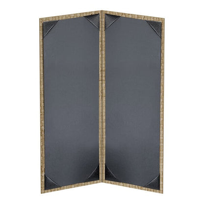 H. Risch, Inc. Rattan 4 1/4" x 11" Customizable Menu Cover – item 7591RTN2V4K31K image 2