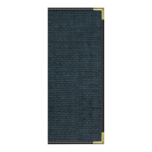 H. Risch, Inc. Rattan 4 1/4" x 11" Menu Cover w/ Trim – item 75951RTNPKWMKT