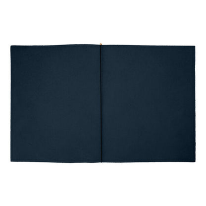H. Risch, Inc. Genuine Leather 8 1/2" x 11" Menu Cover – item 7599GP8511BL