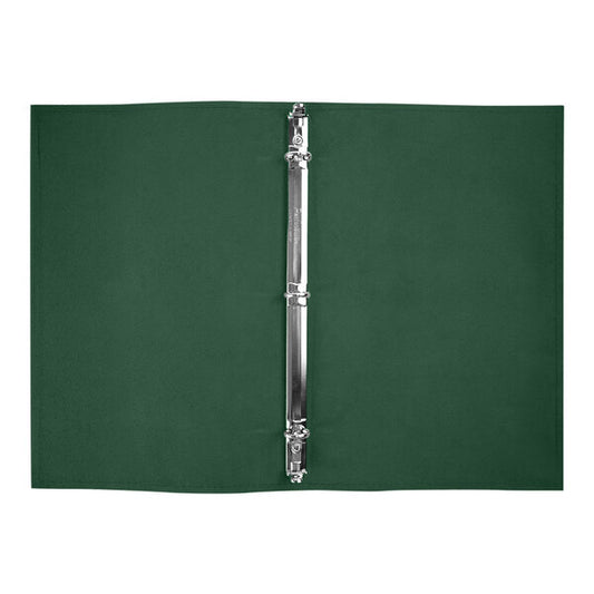 H. Risch, Inc. Genuine Leather 8 1/2" x 14" Menu Binder – item 7598GB8514GRN