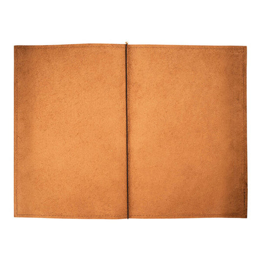 H. Risch, Inc. Genuine Leather 8 1/2" x 14" Menu Cover – item 7595GP8514BR