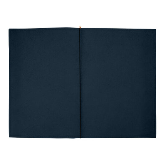 H. Risch, Inc. Genuine Leather 8 1/2" x 14" Menu Cover – item 7594GP8514BL