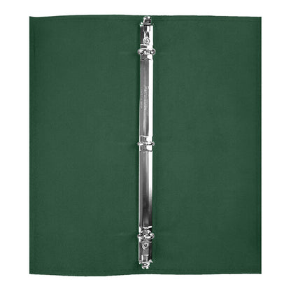 H. Risch, Inc. Genuine Leather 4 1/4" x 11" Menu Binder – item 7595GB42511GRN image 2