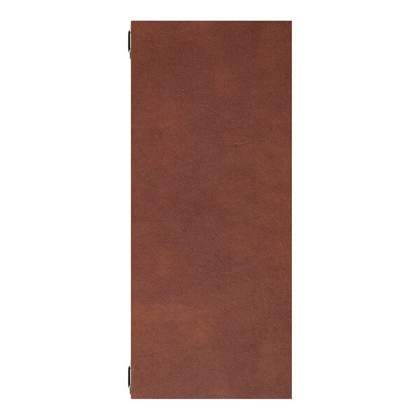 H. Risch, Inc. Augusta 4 1/4" x 11" Menu Cover w/ Eyelets – item 7597ELTLTHESXK